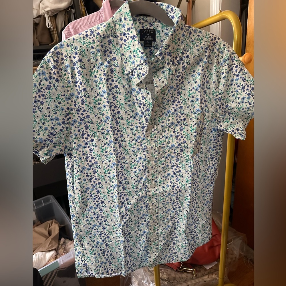 NWT JCREW MEM SUMMER POLO TOP